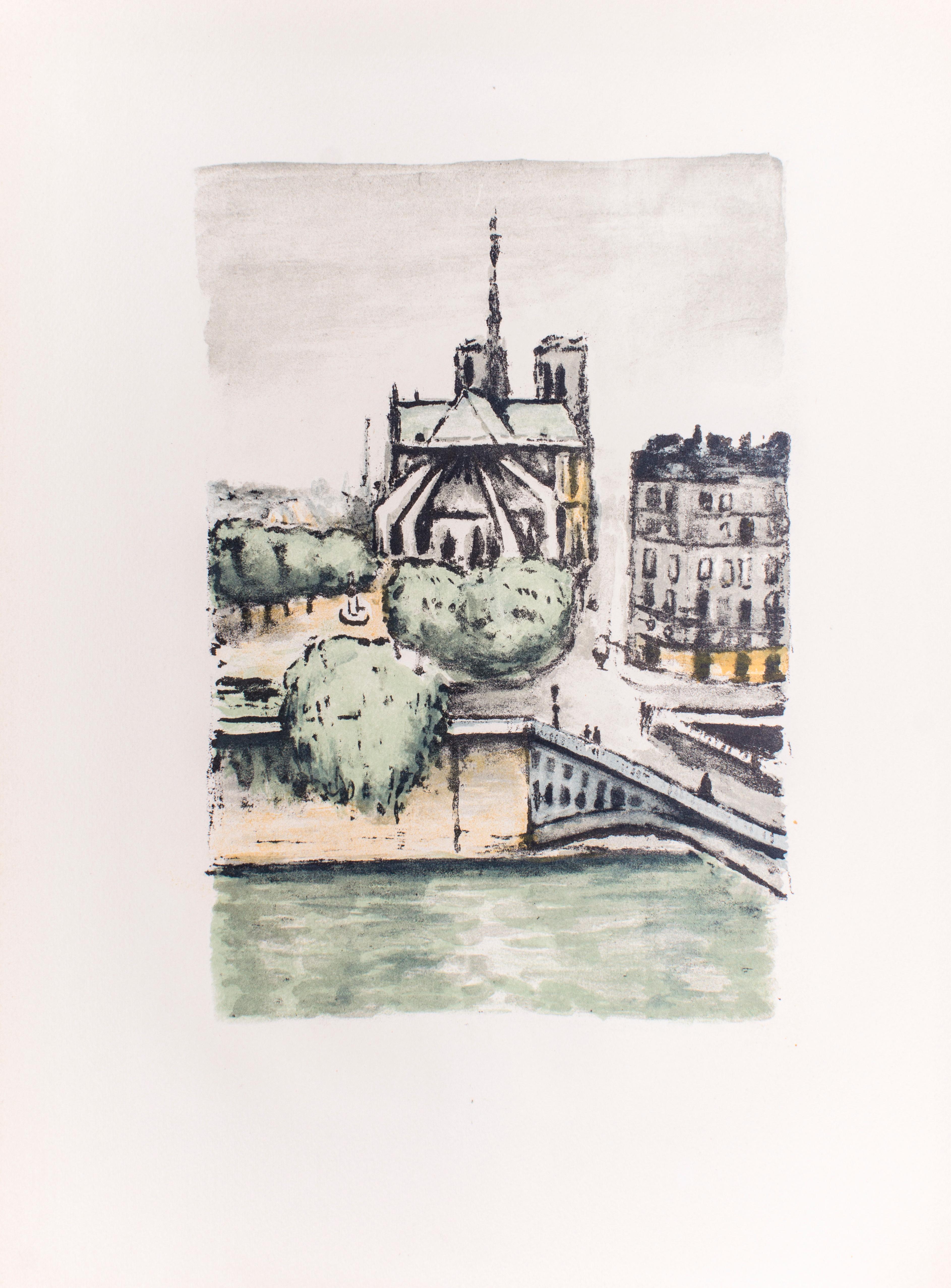 Rapsodia Parisina - Libro raro de Albert Marquet - 1950 2