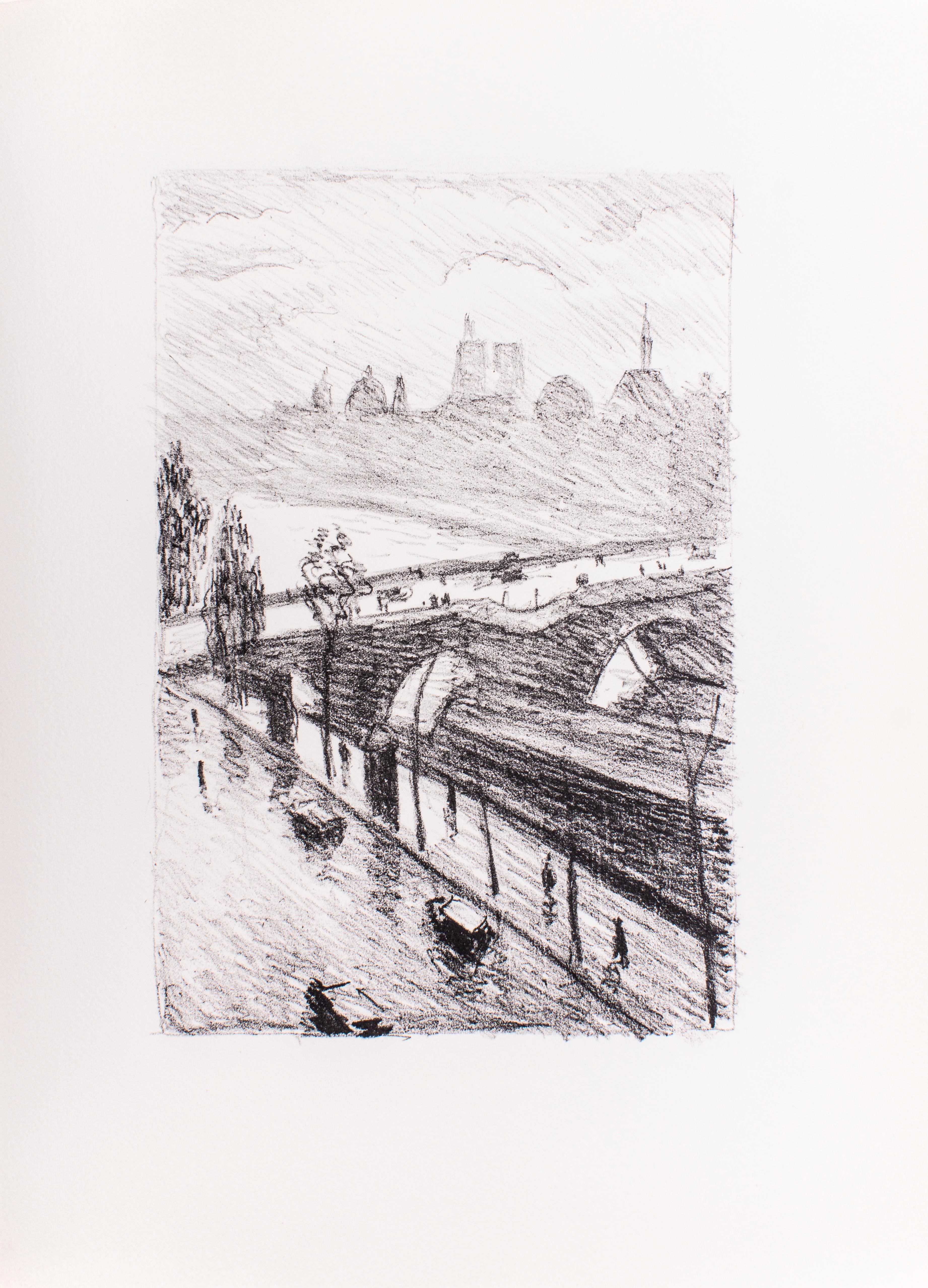 Rapsodia Parisina - Libro raro de Albert Marquet - 1950 5