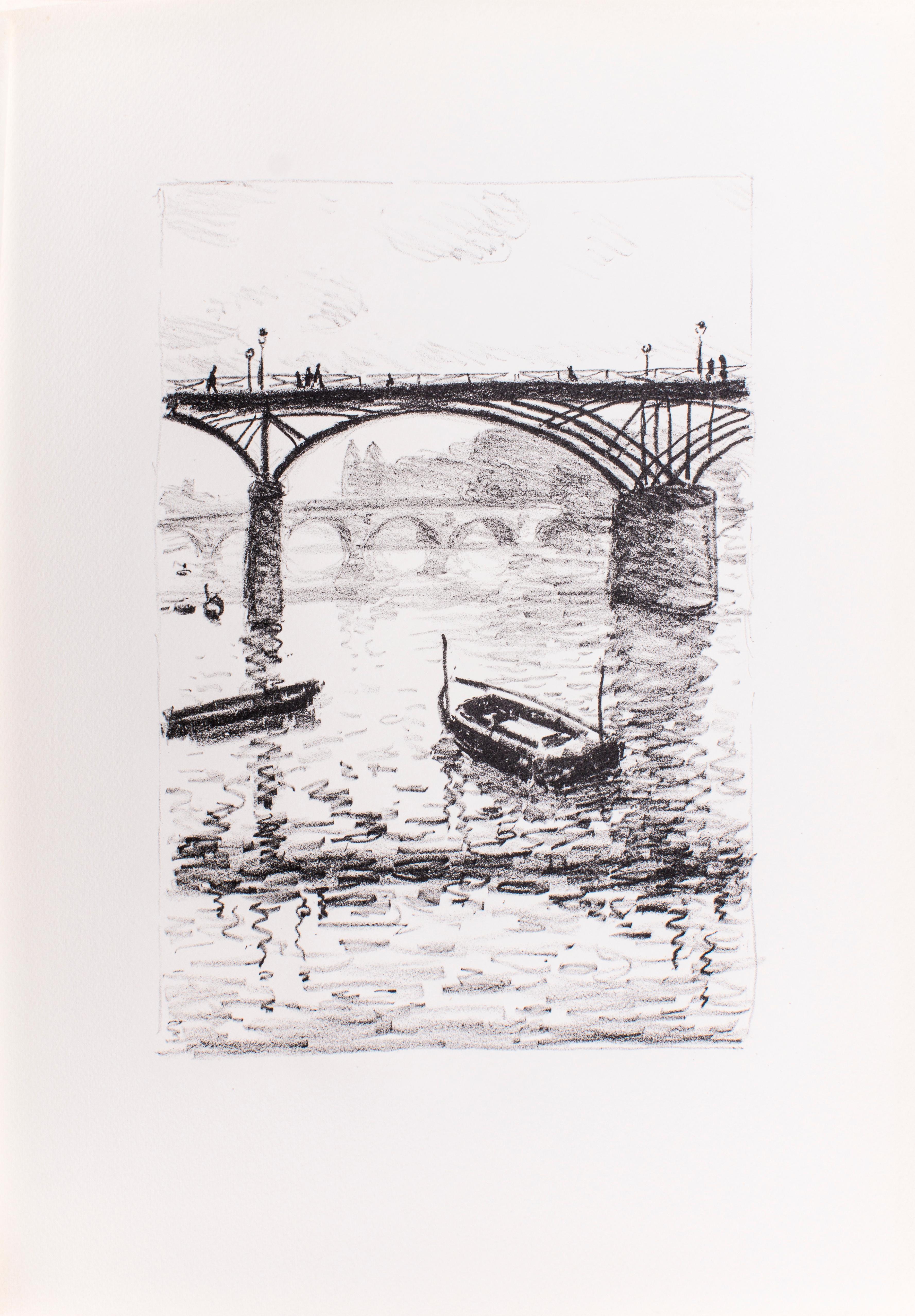 Rapsodia Parisina - Libro raro de Albert Marquet - 1950 7