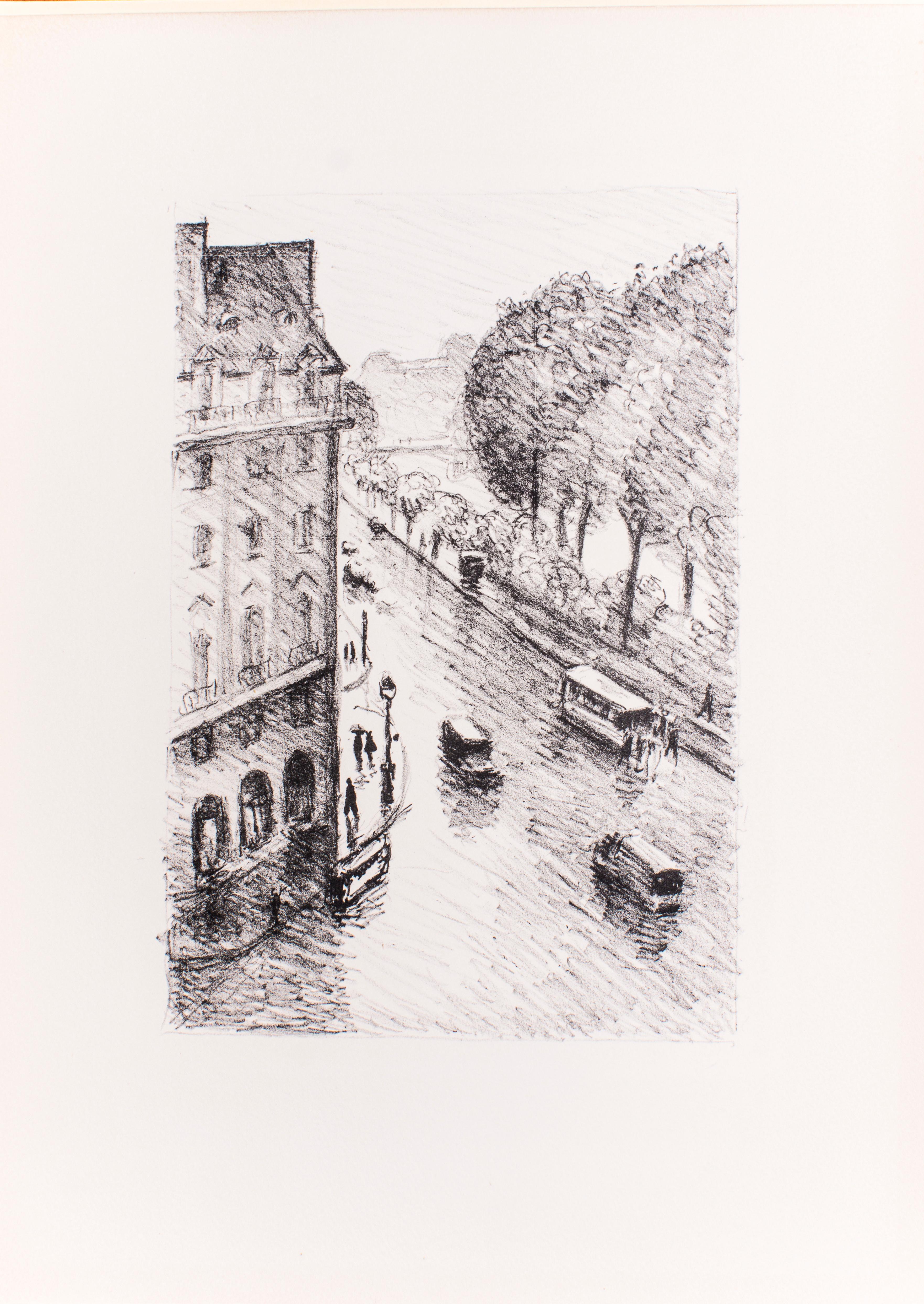 Rapsodia Parisina - Libro raro de Albert Marquet - 1950 15