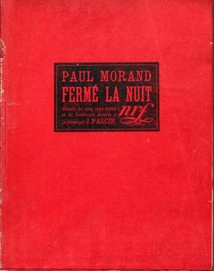 Fermé la Nuit - Livre rare illustré par Jules Pascin - 1925