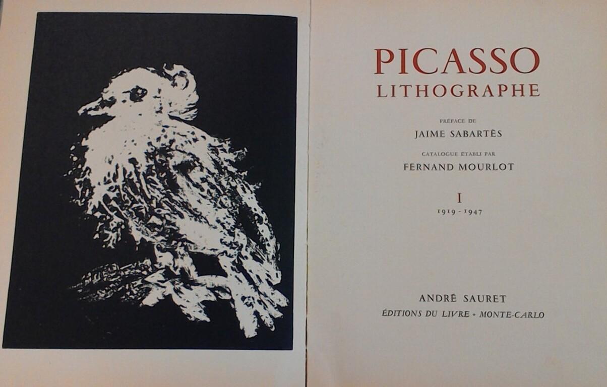 Picasso Lithographie I von Picasso, 1919-1947 – Seltenes Buch, illustriert von Pablo Picasso – 1949 im Angebot 1