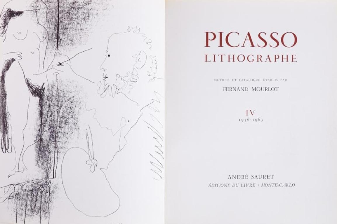 Picasso Lithographe IV, 1956-1963- Rare Book illustrated by Pablo Picasso - 1964 For Sale 1