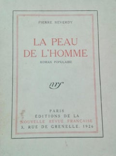 Vintage La Peau de l'Homme - Rare Book illustrated by Pierre Reverdy - 1926