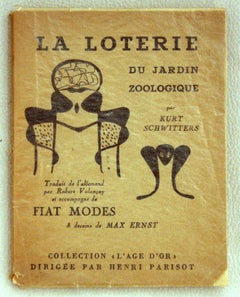 La Loterie du Jardin Zoologique - Rare Book illustrated by Kurt Schwittes - 1951