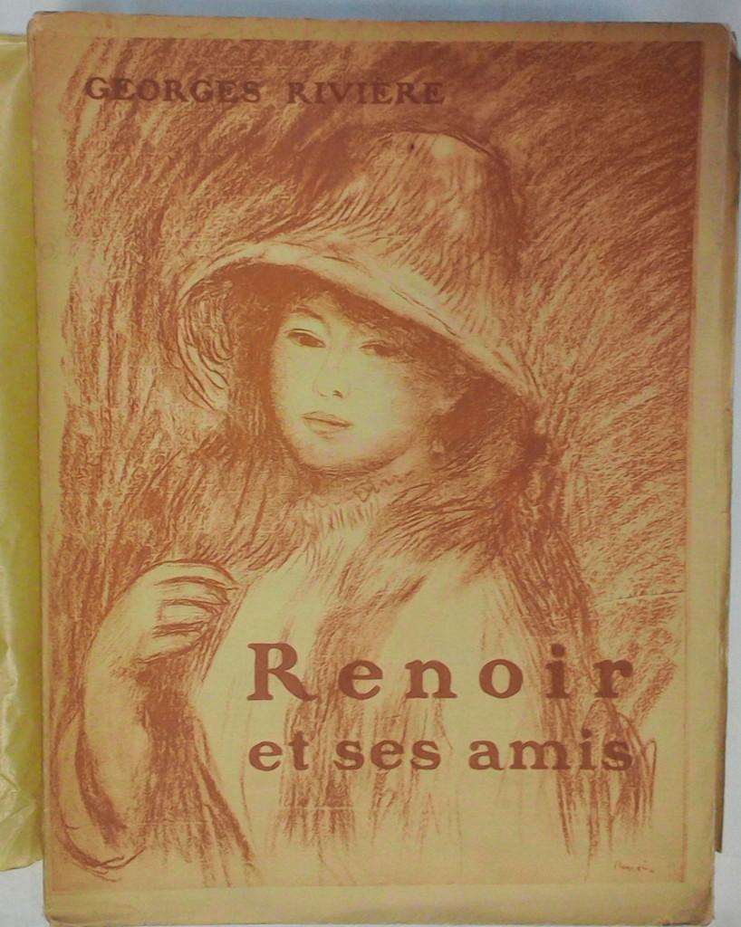 One of 150 copies on Japon including 6 engravings not present in the edition on papier velin. Volume includes also 2 original engravings made with original plates of Renoir. Georges Rivière was a close friend of Renoir. The dry-point included in the