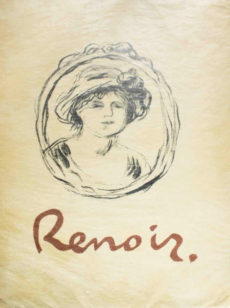 Les Lithographies de Renoir - Rare Book - 1951 - Art by Auguste Renoir