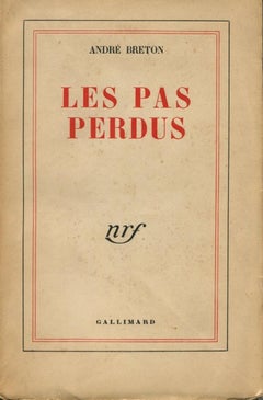 Antique Les Pas Perdus - Rare Book illustrated by André Breton - 1924