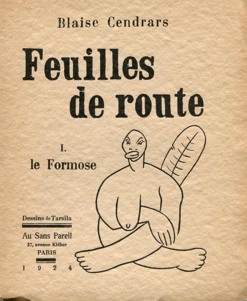 Volume I, "La Formose". Edition of 800 copies. One of the only 20 copies on Hollande paper. Illustrated by reproductions of drawings by the famous brazilian artist Tarsila do Amaral. Rare and relevant volume in superb conditions. Uncut.