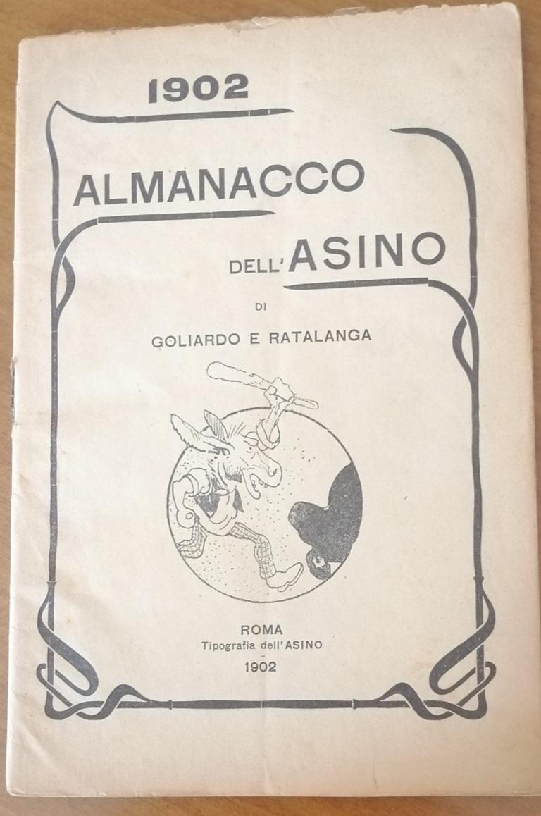 Almanacco dell'Asino 1902 - Rare Book - 1902 - Art by Unknown