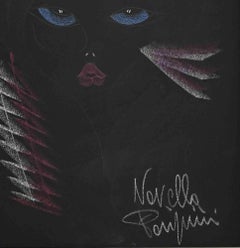 Portrait - Drawing by Novella Parigini - 1950s