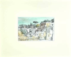 Landscape -  Drawing  - Mid 20th Century