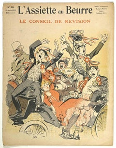 L'Assiette au Beurre  - Antique Comic Magazine - 1906