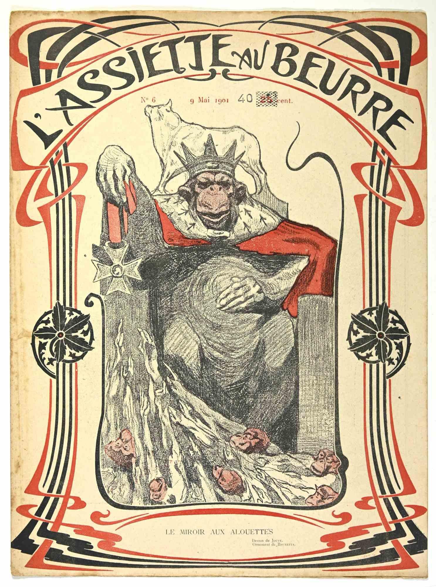 Assiette au Beurre  Vintage Comic Magazine – 1901 – Art von Unknown