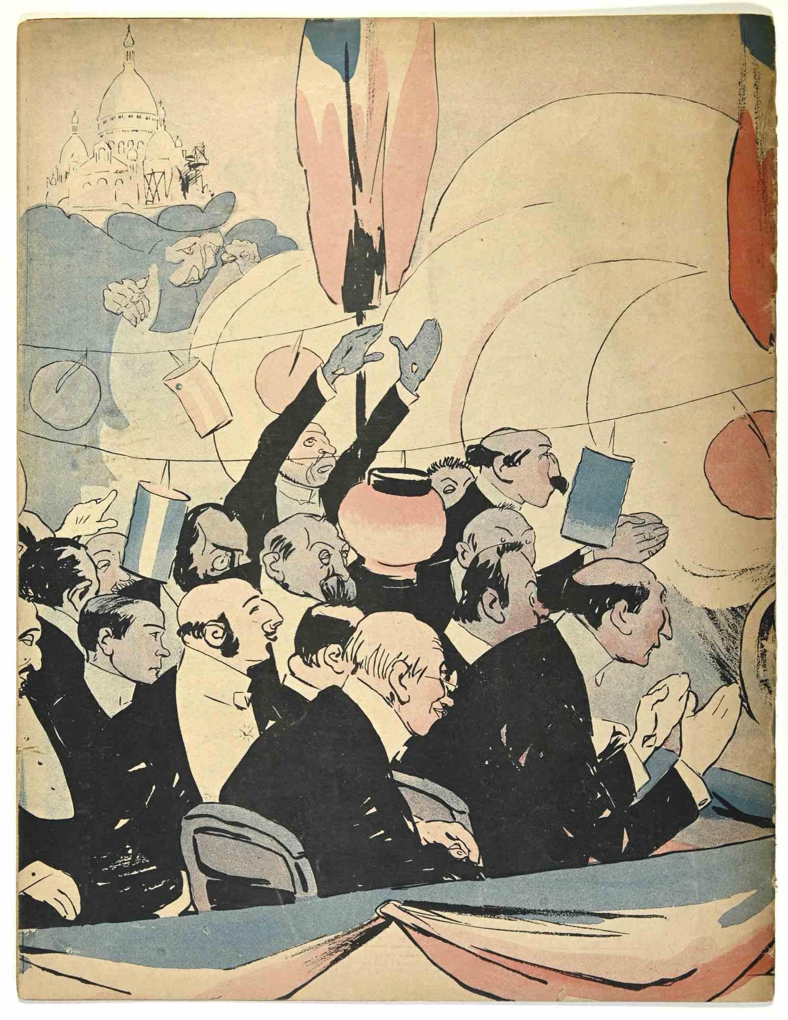 L'Assiette au Beurre - alte Comic-Zeitschrift - 1905 (Moderne), Art, von Unknown
