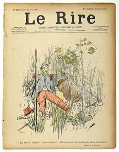 Le Rire - Vintage Comic Magazine - 1896