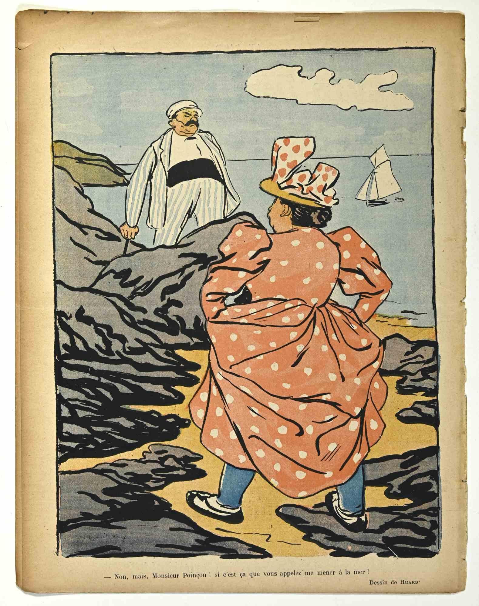 Le Rire - Vintage Comic Magazine - 1896 - Modern Art by Pierre Georges Jeanniot