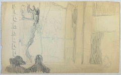 Sans titre - Dessin au crayon d'André MeauxSaint-Marc - Années 1920
