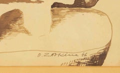 Untitled - Drawing by Ossip Zadkine - 1946