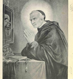 El Desnudo - Dibujo de L. B. Saint-André - Mediados del siglo XX