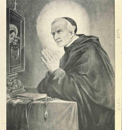 Il maialino - Disegno di I.L.A. Saint-André - Metà del XX secolo