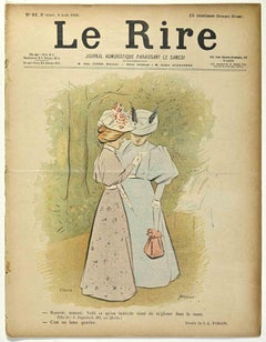 Le Rire - Livre rare d'après Jean Luis Forain - 1896