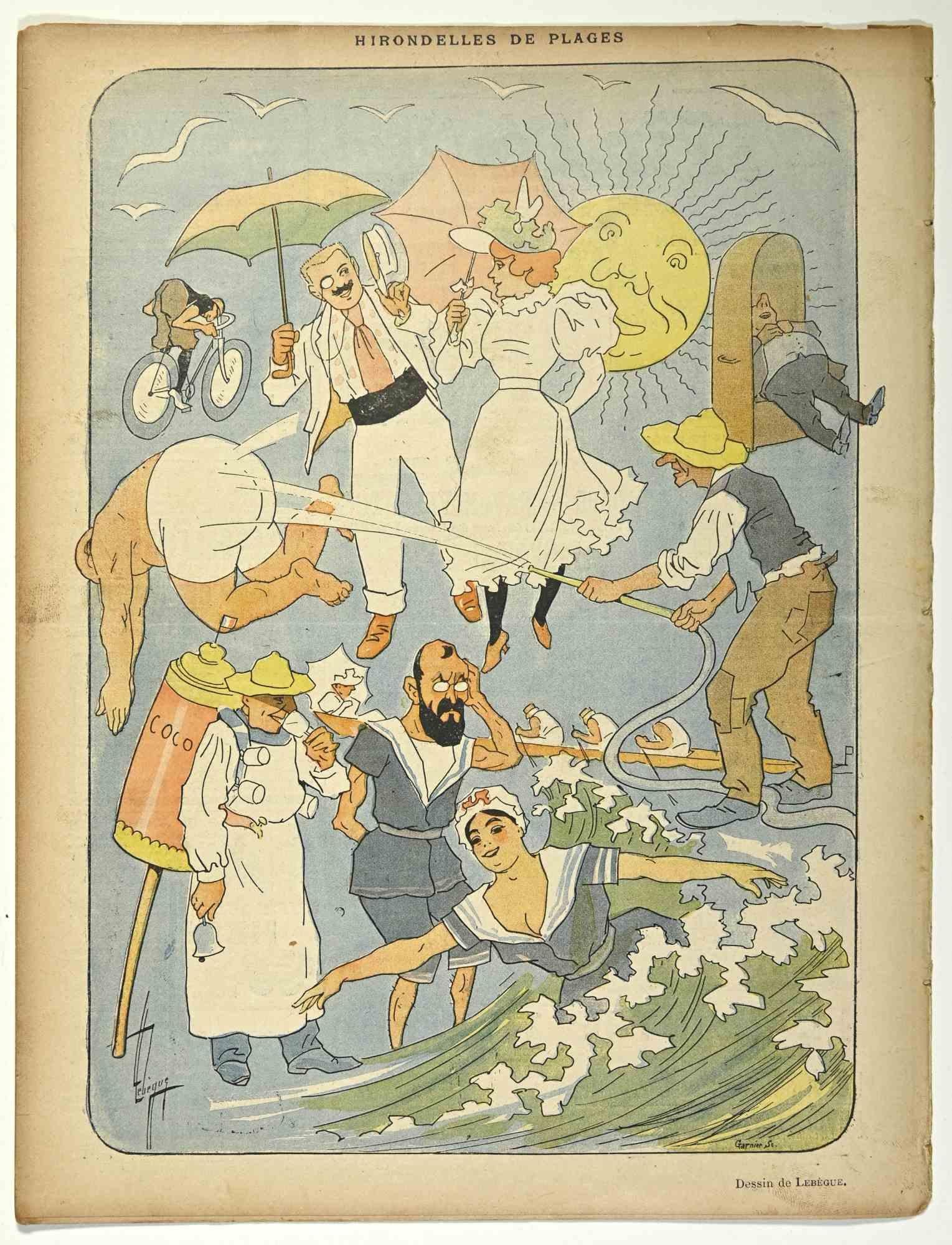 Le Rire - Livre rare d'après Jean Luis Forain - 1896 en vente 1
