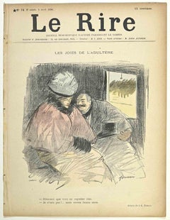 Antique Le Rire - Rare Book after Jean Luis Forain - 1896