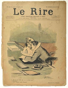 Antique Le Rire - Rare Book after Jean Luis Forain - 1896