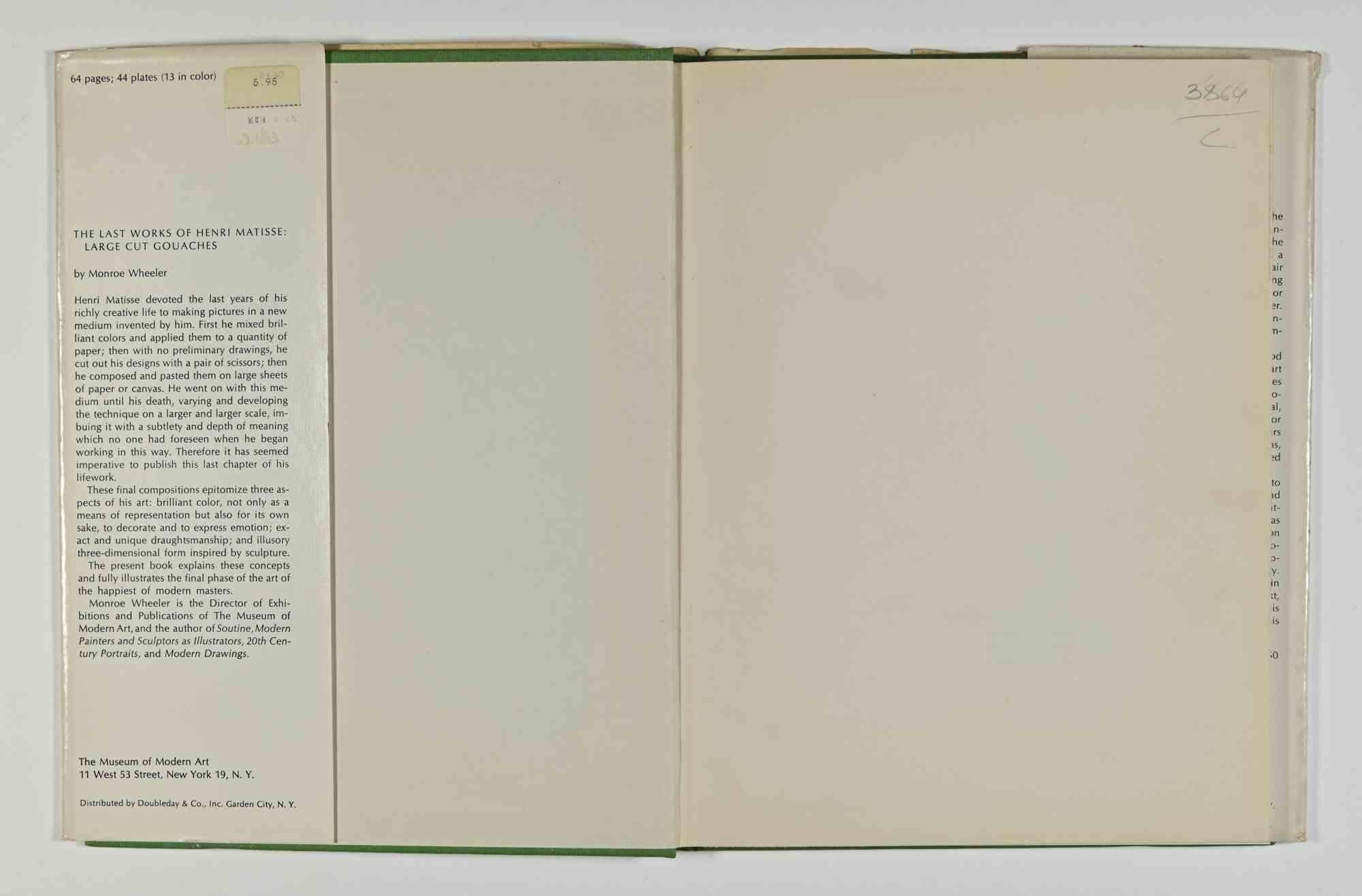 Les dernières œuvres d'Henri Matisse - Livre rare - 1960 - Moderne Art par Unknown
