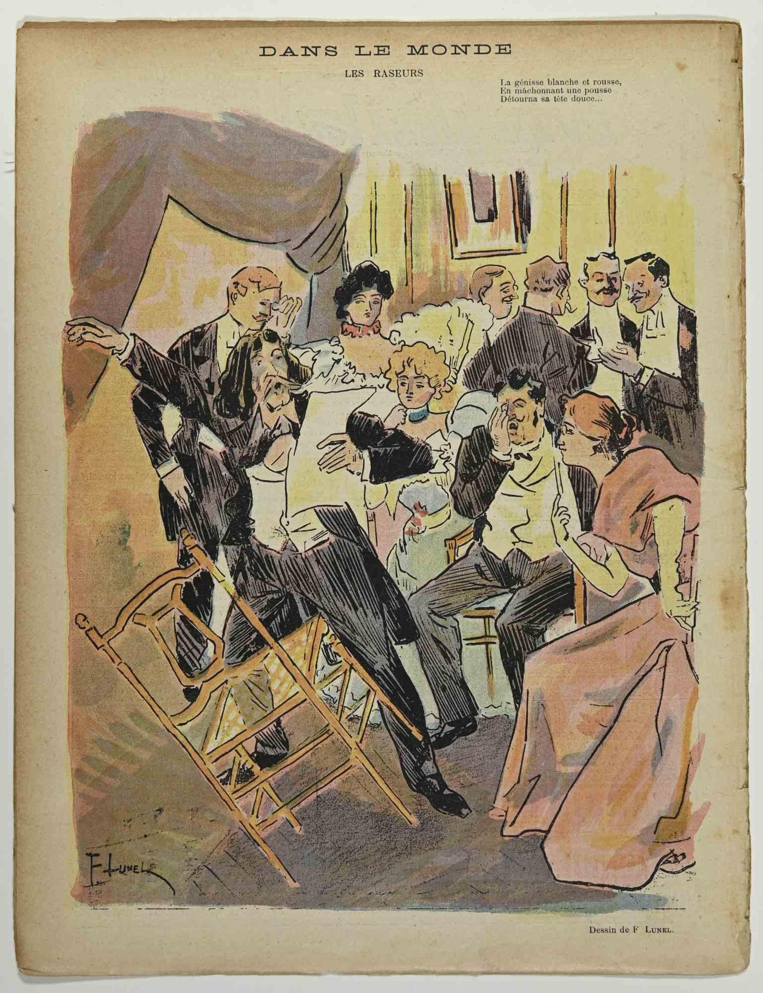 Le Rire - RIllustrated Magazine after Pierre-Georges Jeanniot - 1896 For Sale 1