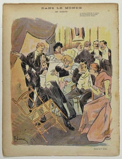 Le Rire - RIllustrated Magazine after Pierre-Georges Jeanniot - 1896