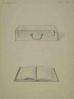 Briefcase - Drawing by Suzie Bernardeau - 1922