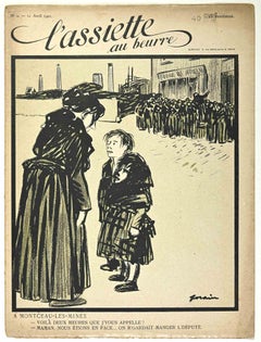 L'Assette au Beurre - Illustrated Magazine by  Jean Luis Forain- 1901