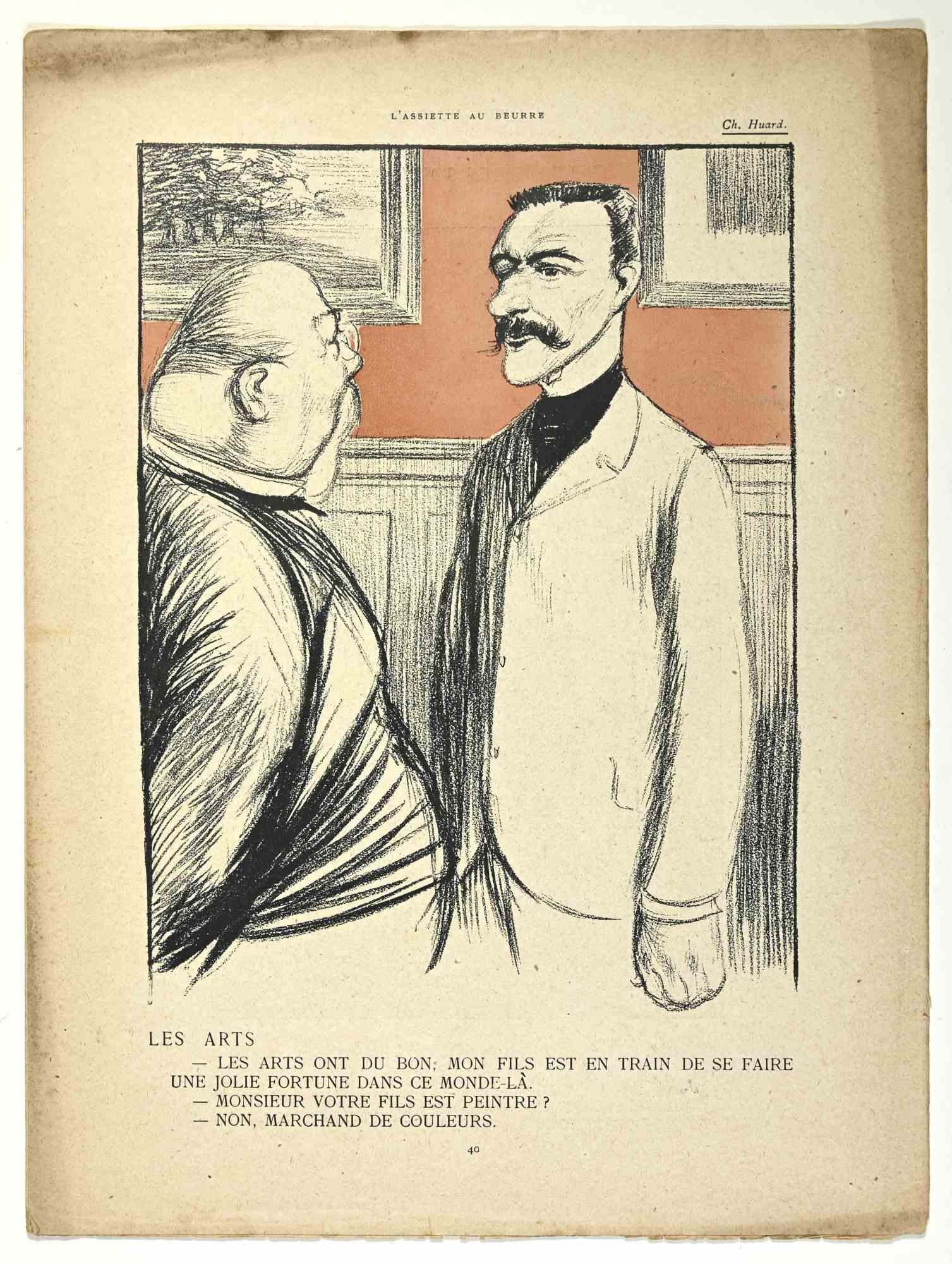 L'Assette au Beurre - Illustrated Magazine by  Jean Luis Forain- 1901 For Sale 1