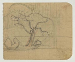 Albero - Disegno di Marcel Guillard - Inizio del XX secolo