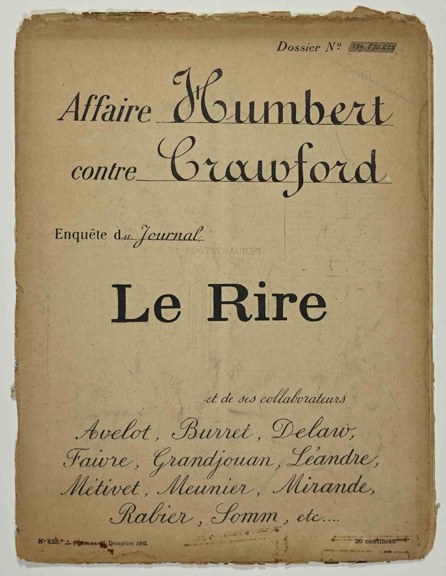 Le Rire - Illustrated Magazine after Lucien Metivet - 1902 - Art by Lucien Métivet