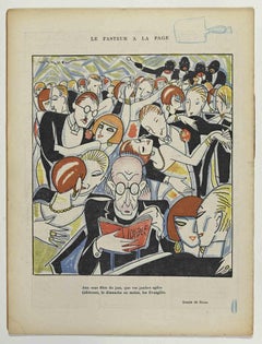 Le Rire - Illustrated Magazine by Abel Faivre - 1928