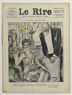 Le Rire - Illustrated Magazine by Abel Faivre - 1928