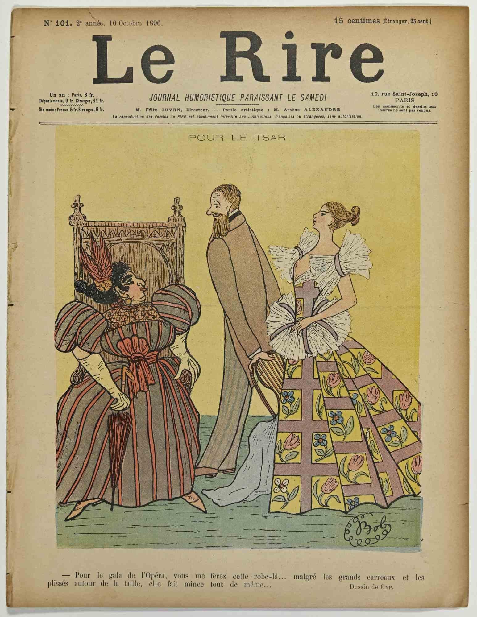 Le Rire - Magazine illustré d'après Lucien Metivet - 1896 - Moderne Art par Lucien Métivet