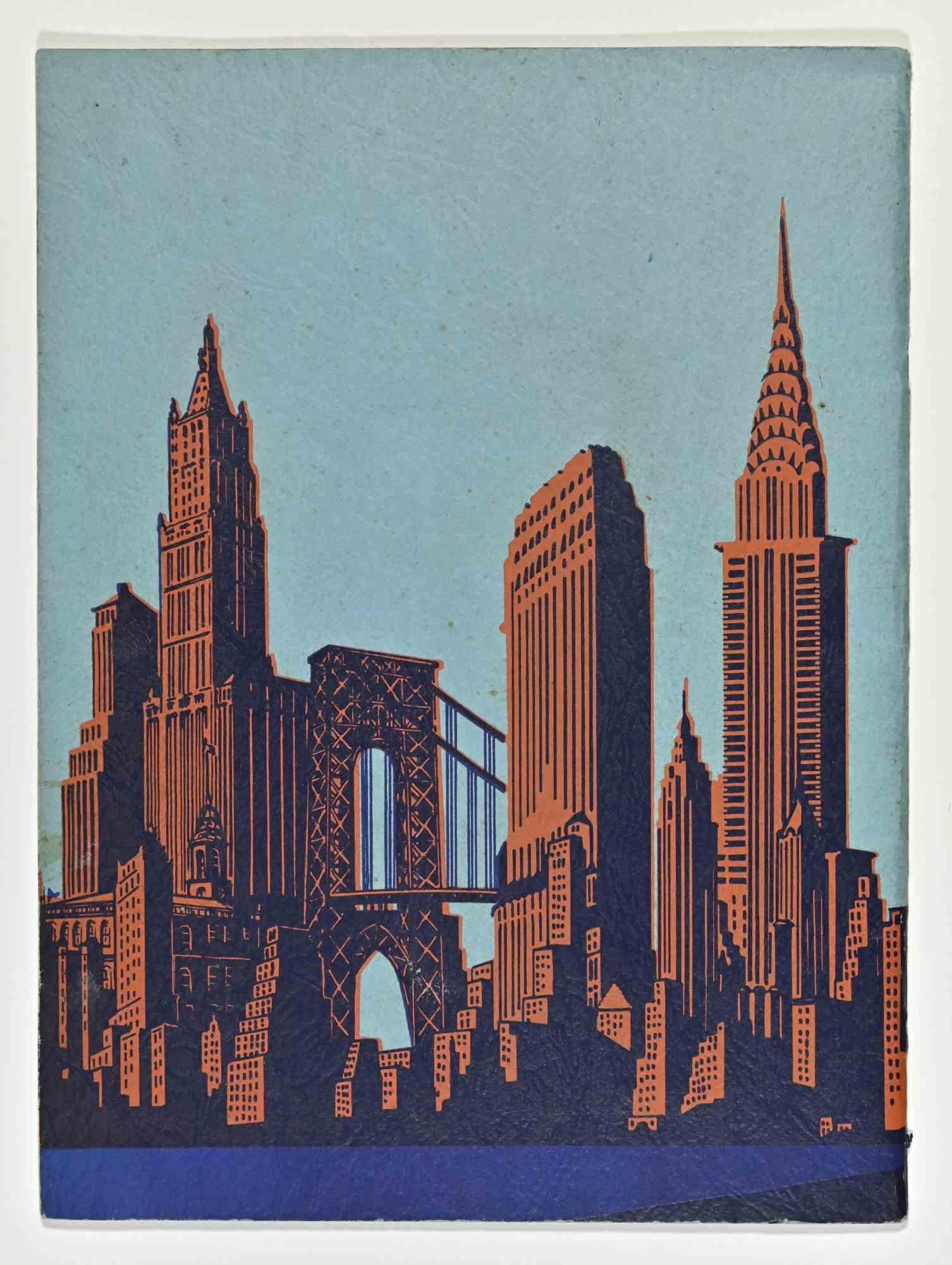 Ein Buch mit modernen Ansichten von New York City  - 1937 (Moderne), Art, von Various Artists