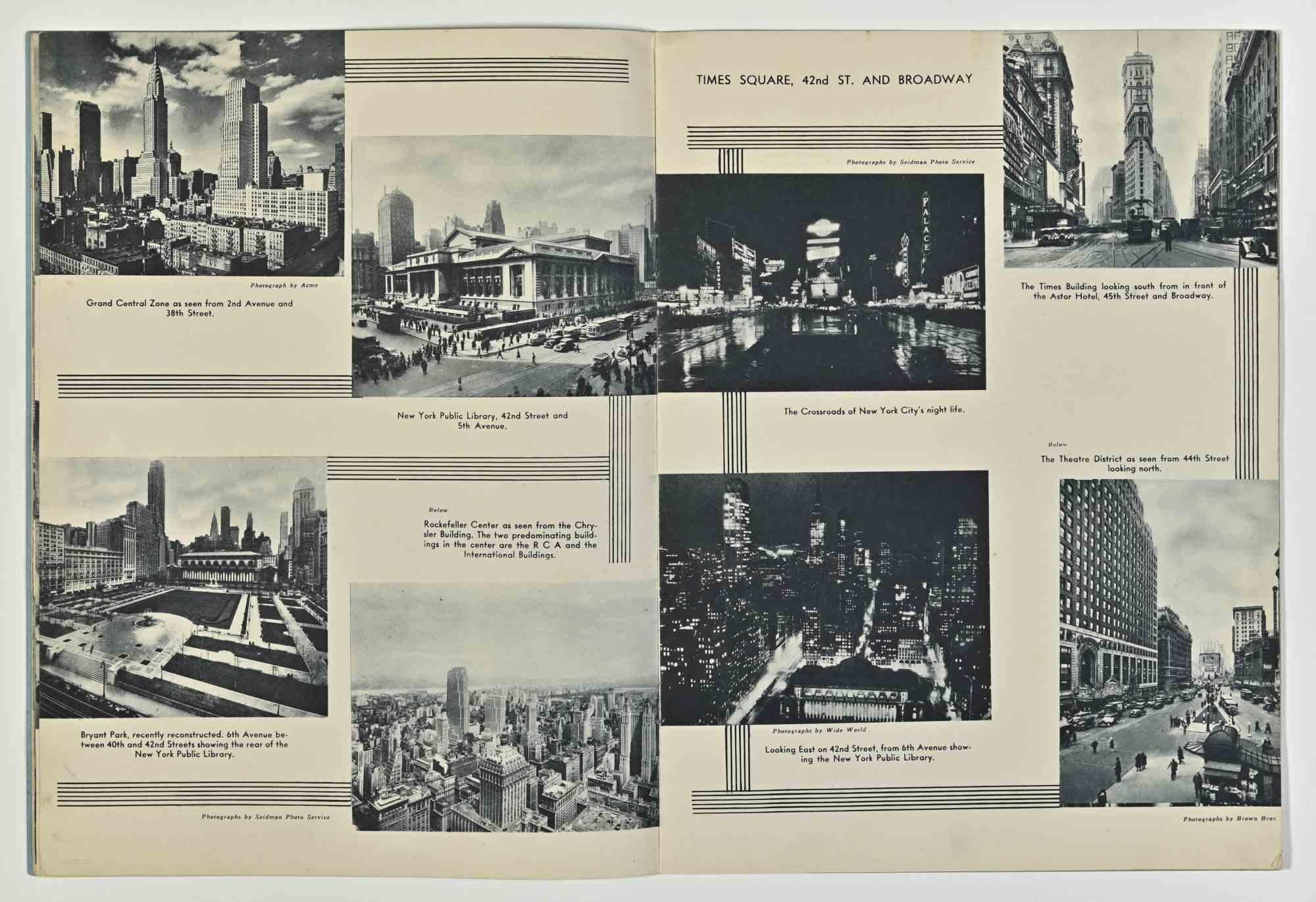 Ein Buch mit modernen Ansichten von New York City  - 1937 im Angebot 3