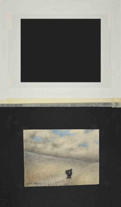 Rainman - Drawing by Angelo Griscelli - Mid-20th Century