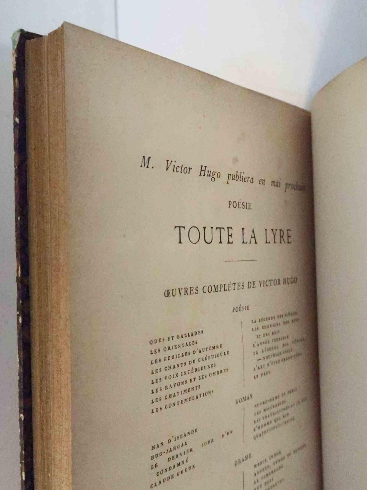 La Pitié Suprême - Rare Book by Victor Hugo - 1879 For Sale 4