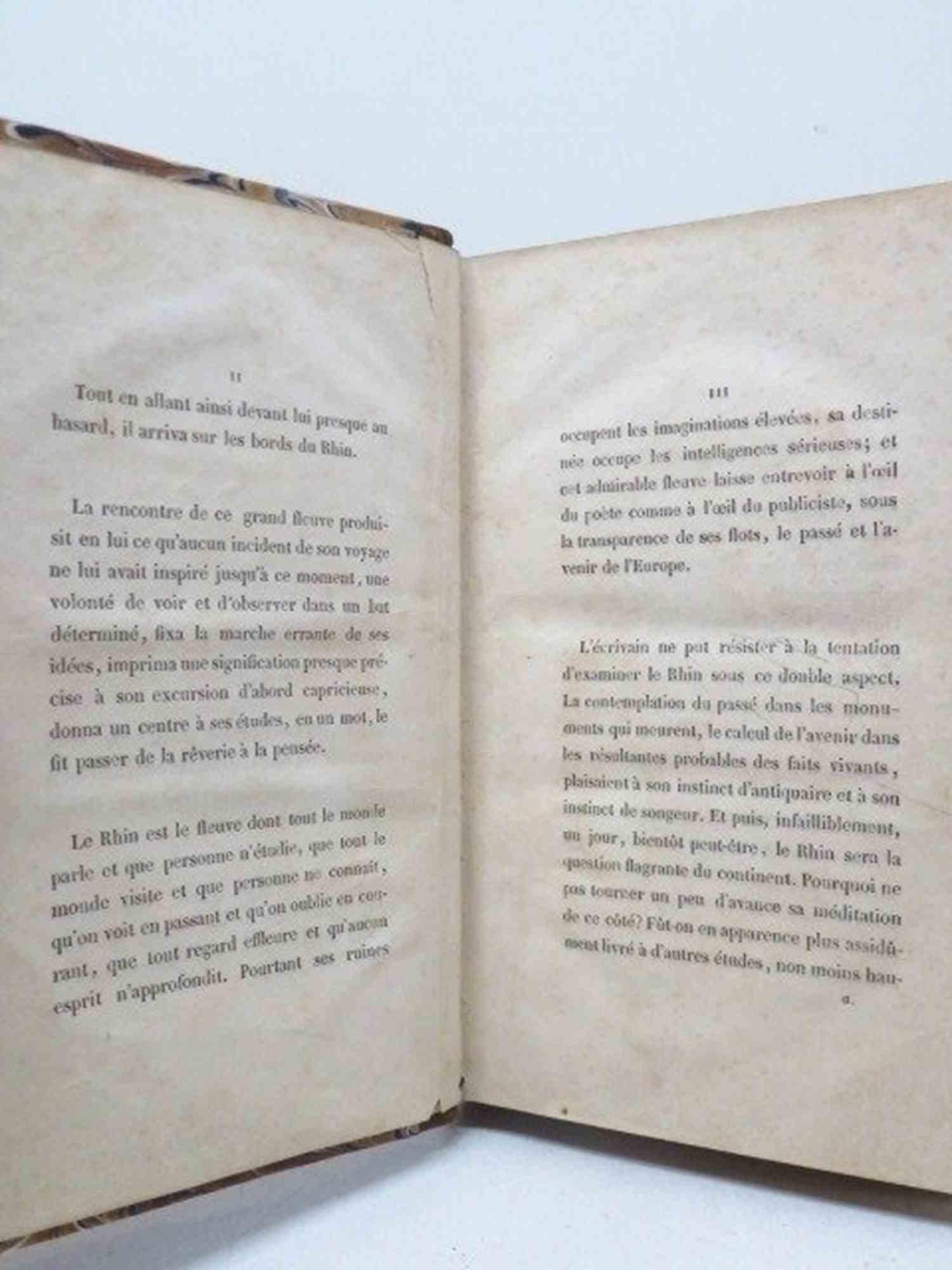 Le Rhin. Lettres à un Ami - Rare Book by Victor Hugo - 1842 For Sale 4