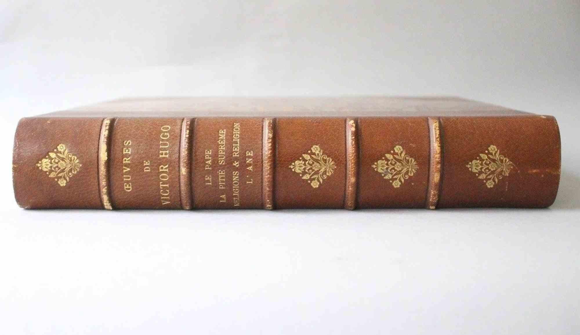 Le Pape / La pitié suprême / Religionen und... - Seltenes Buch von Victor Hugo - 1888 im Angebot 1