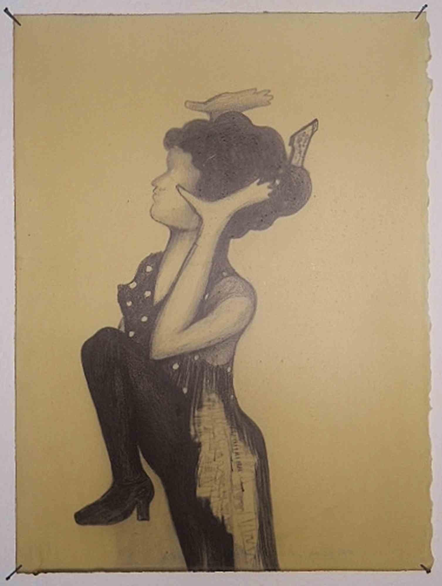 La Terremoto is a contemporary artwork realized by Sandra Vásquez de la Horra in 2013.

Pencil on waxed paper.

Hand signed on the back.

Sandra Vasquez De La Horra was born in Viña del Mar in Chile in 1967. She studied visual communication at the