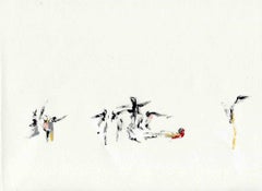 The Yellow Poem of Hope - Paint by Parimah Avani - 2022