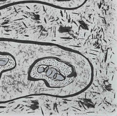 Per lo più distesi - Drawing by Maurizio Gracceva - 2022