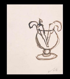 Duel - Drawing by Mino Maccari - 1935